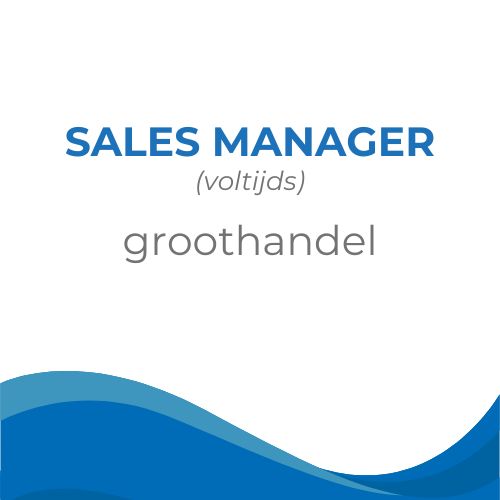Vacature Sales Manager