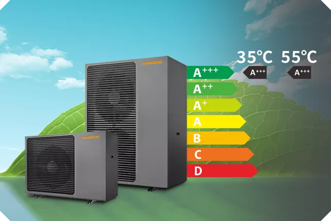 A Energy Efficiency Heat Pump For Optimal Heating Comfort Reduced Electricity Consumption And Eco Fr