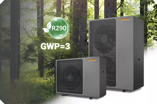 Eco Friendly R290 Heat Pump With Low Gwp 3 High Heating Efficiency And Reliable Performance Down To